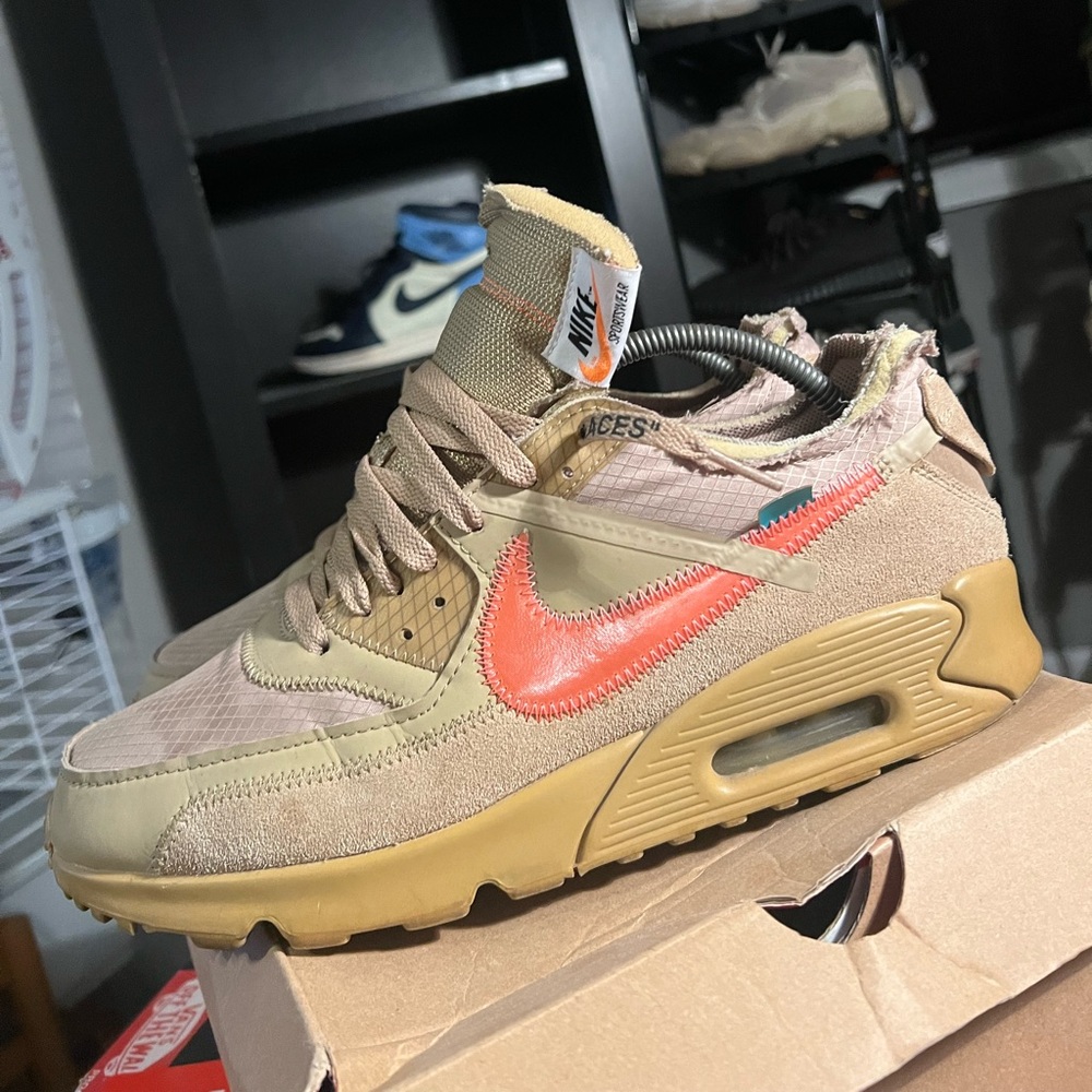 Off-White air max 90 Desert Ore